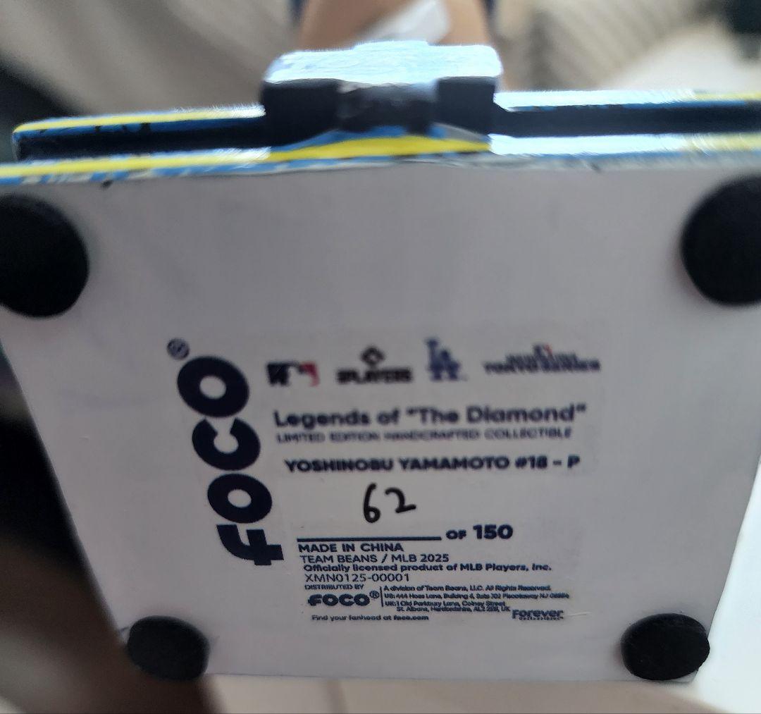❗️150個限定❗️MLB 東京シリーズ 2025 公式 ボブルヘッド　山本由伸