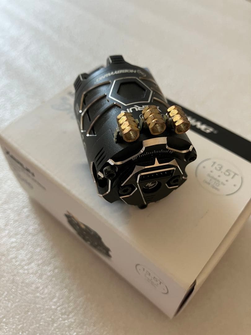 HOBBYWING XeRUN D10 ブラシレスモーター 13.5T ブラック