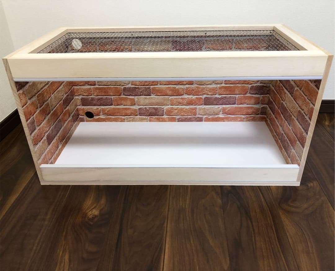 新品　木製ケージ　ハリネズミ　ハムスター　小動物　カスタムベースに！