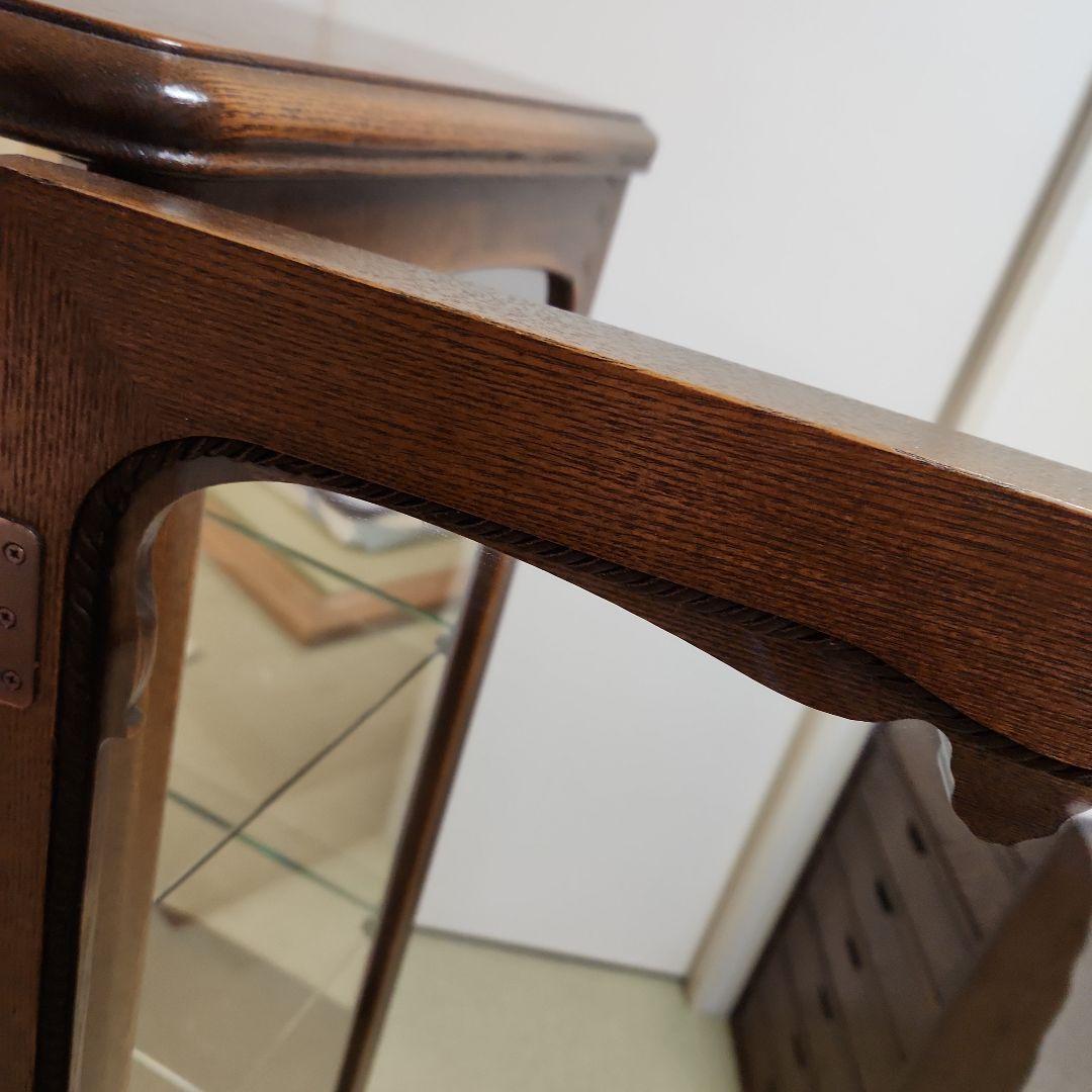 「マロン♡ママ」飾り棚 ガラスケース キャビネット キュリオケース