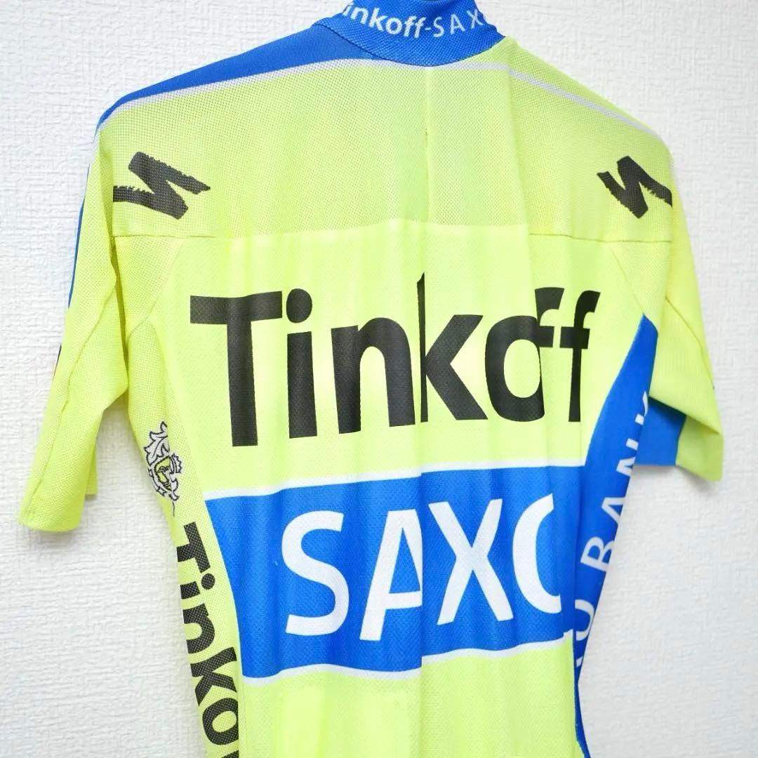 選手支給品 ティンコフサクソバンク コンタドール ロードスーツ スキンスーツ