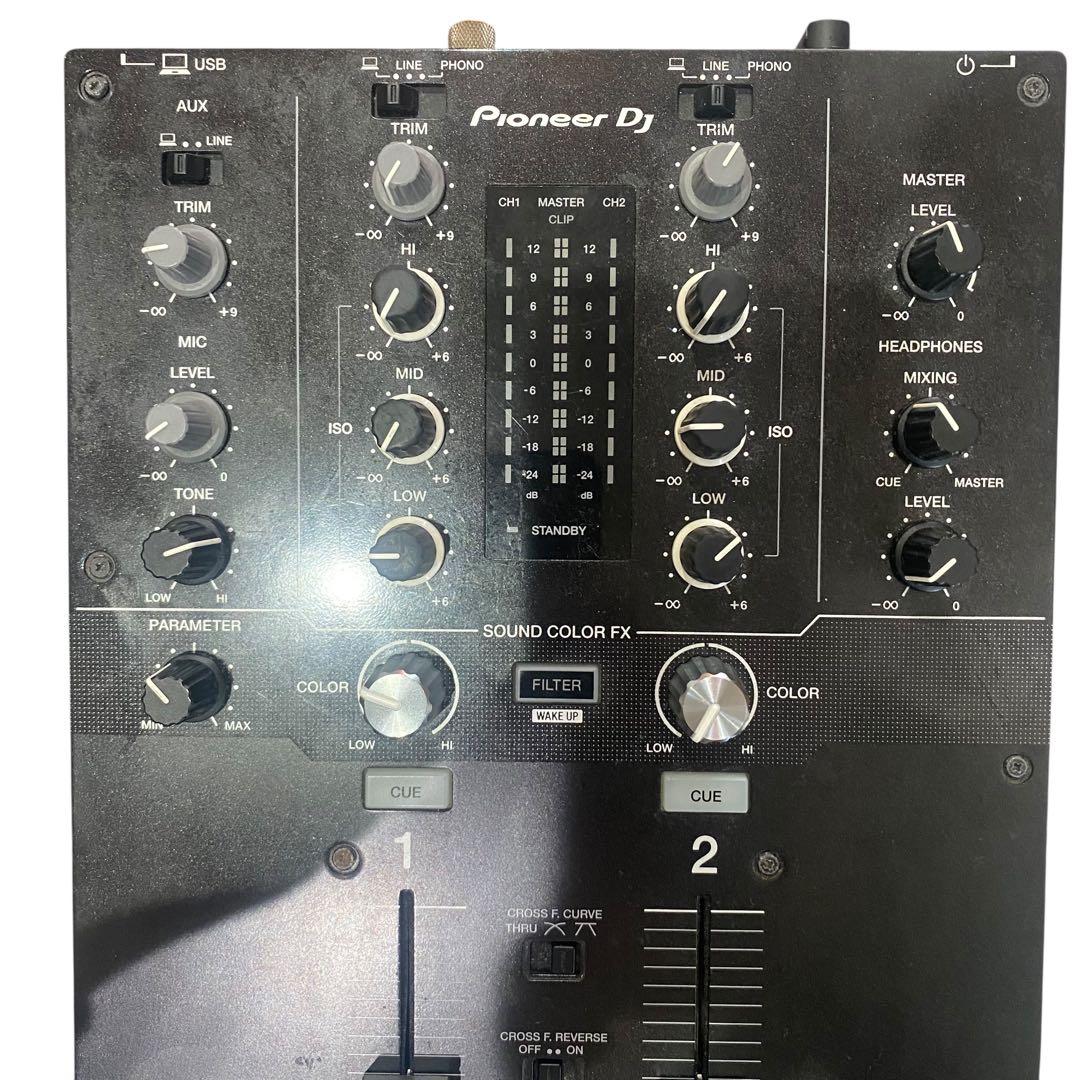【ジャンク】Pioneer DJミキサー　DJM-S3 チャンネルミキサー