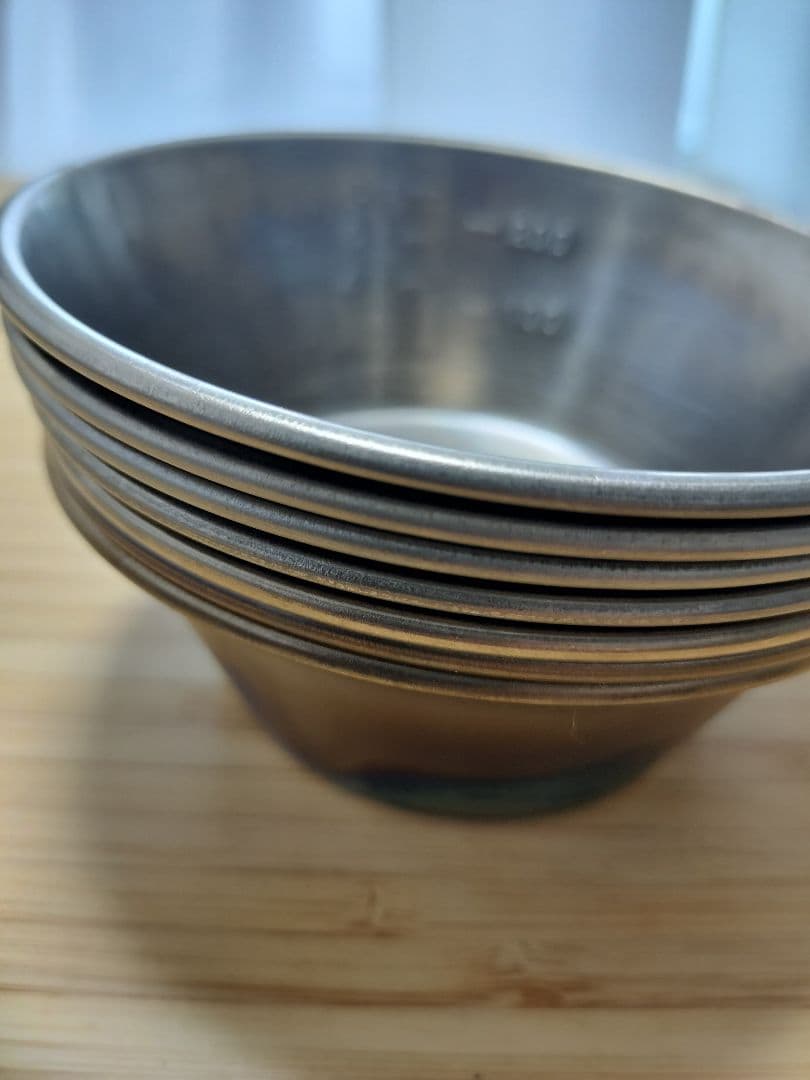  Peak シェラカップ 7個セット チタン製