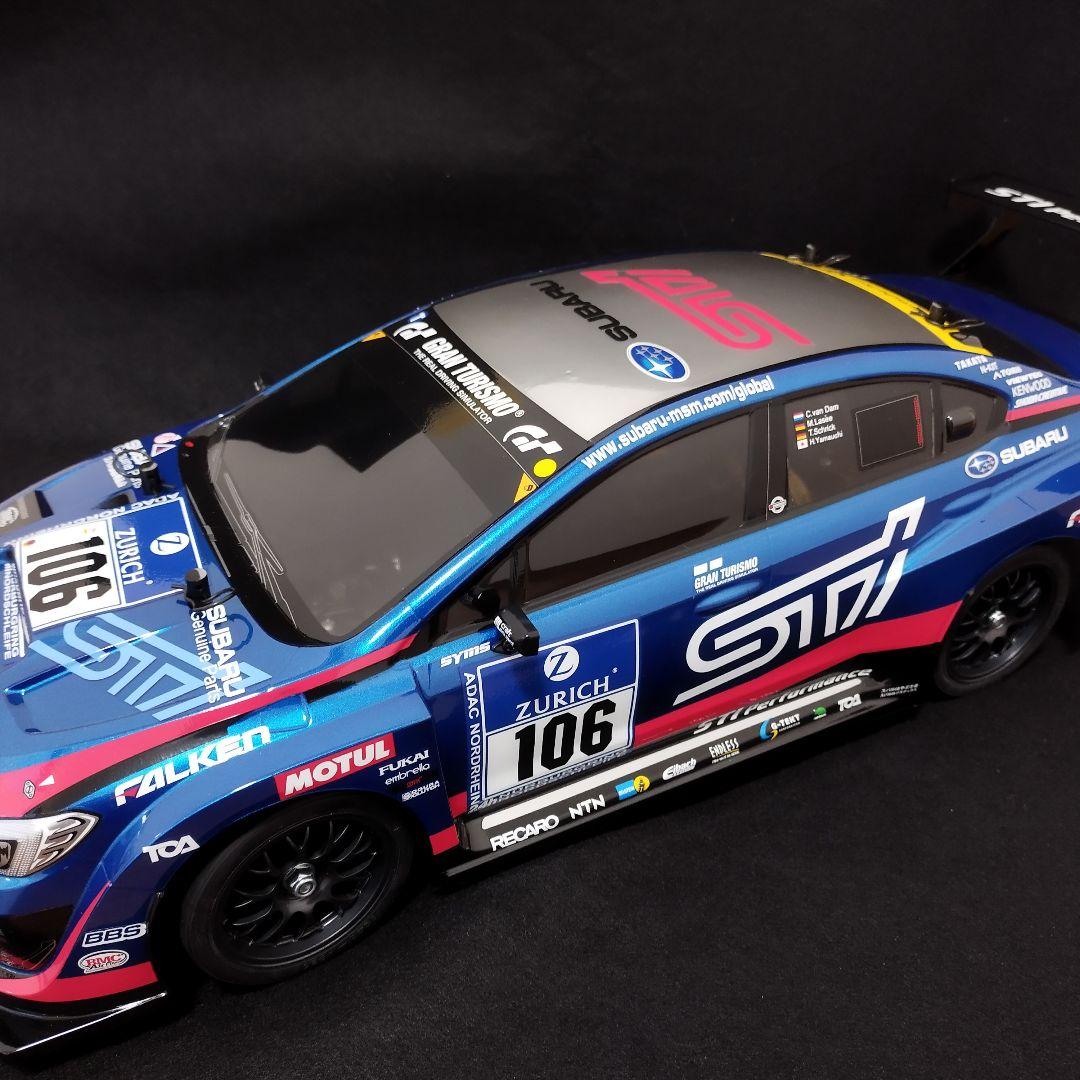 タミヤ 1/10 RCカー SUBARU WRX STI NBR チャレンジ