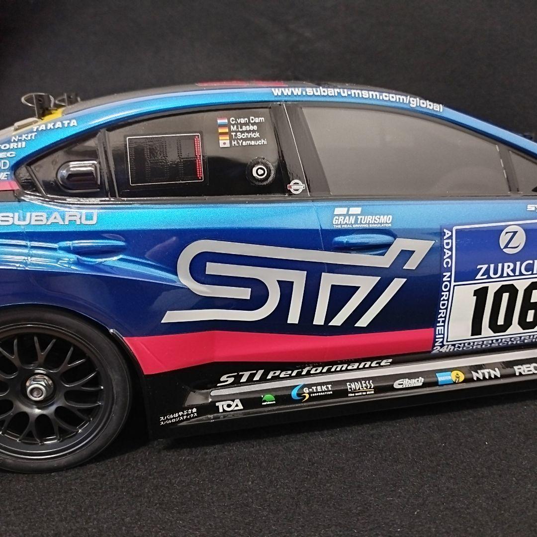 タミヤ 1/10 RCカー SUBARU WRX STI NBR チャレンジ