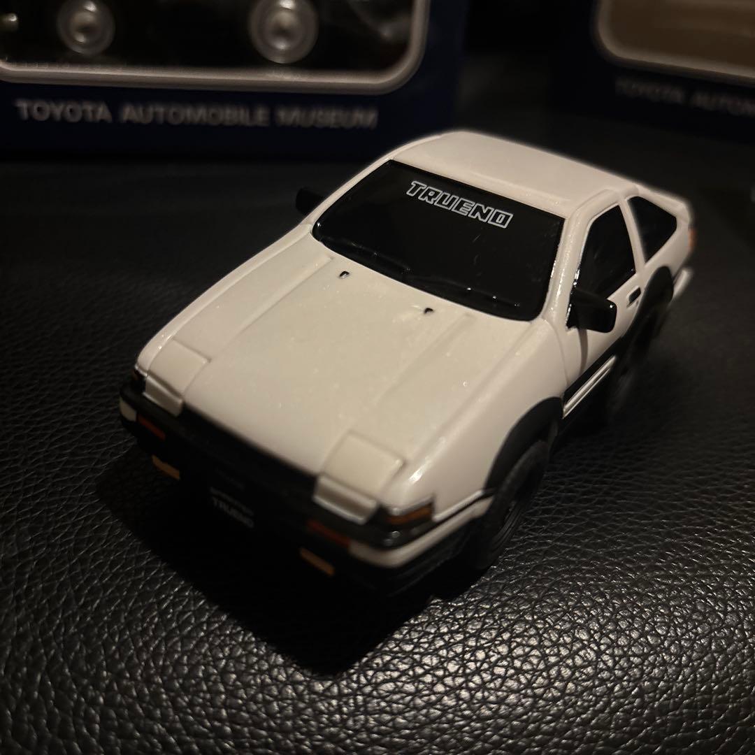 トヨタ自動車博物館プルバックカー 4台セット　クラウン　カローラ　トレノ　レビン