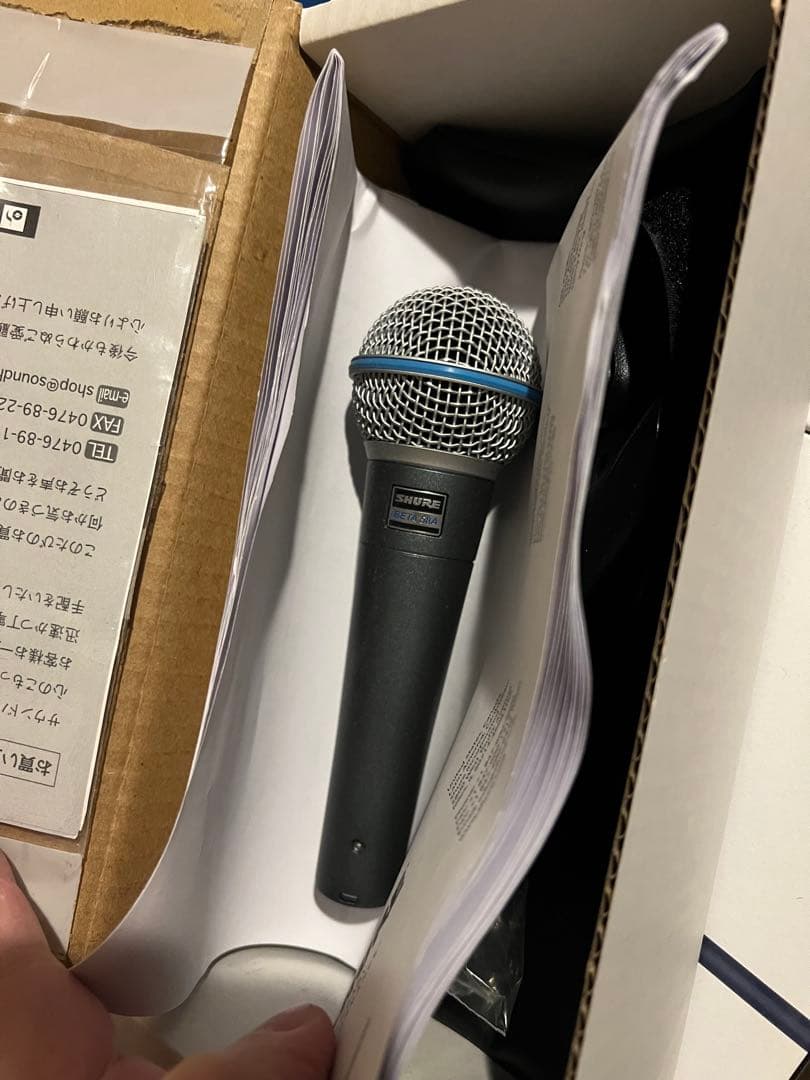 配信機器・PA機器・レコーディング機器 Shure BETA 58A