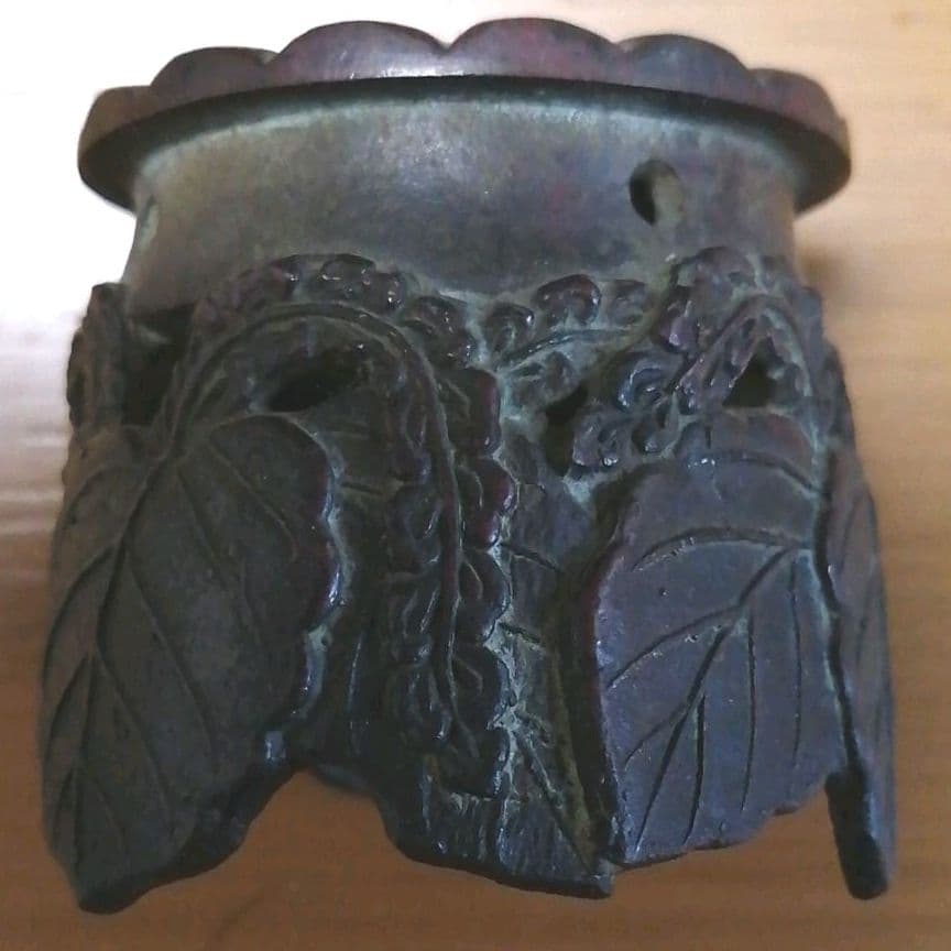 墨台蓋置(足が付いた形の蓋置)　茶道具　書道具