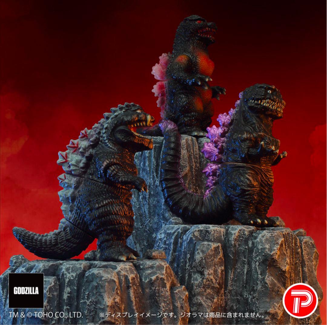 GVA バーニンググロー3体セット(ピコピコ) GODZILLA ゴジラ a