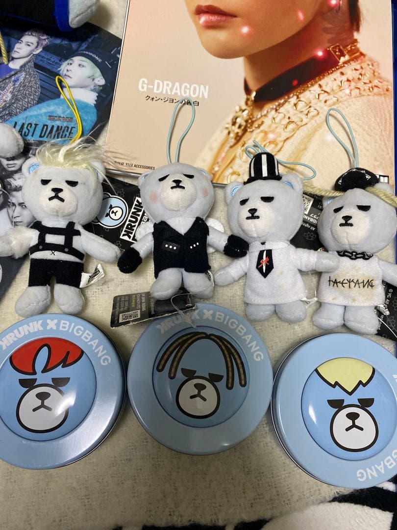 BIGBANG KRUNK ぬいぐるみセット