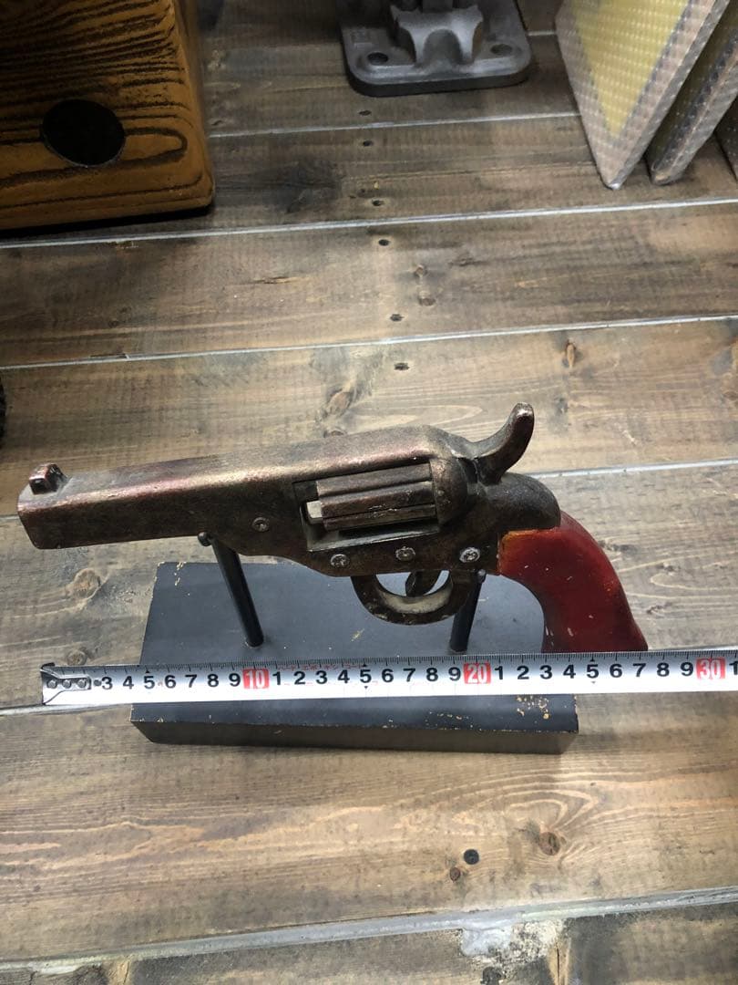 拳銃　オブジェ　アメリカン雑貨　ビンテージ　アンティーク　アメリカ