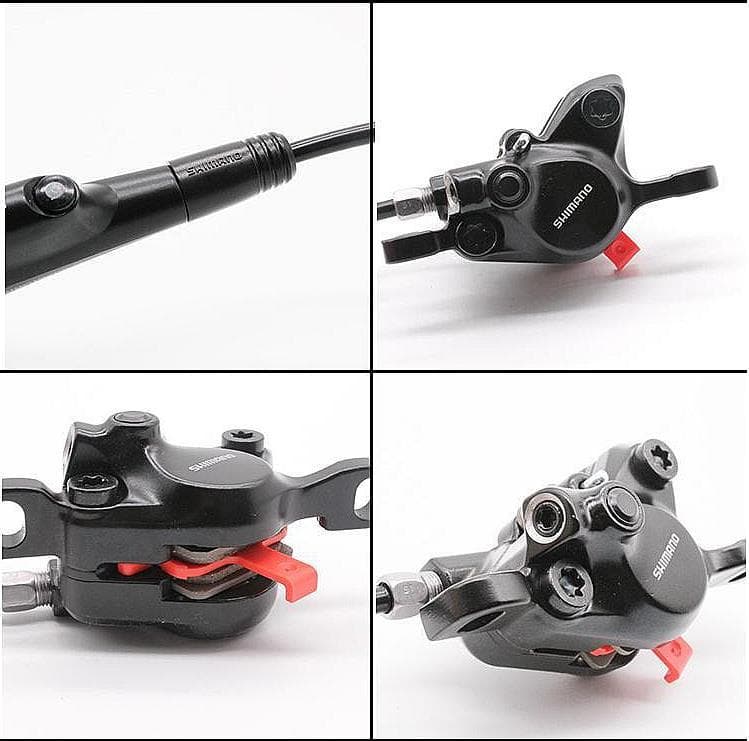 MT200シマノ油圧ディスクブレーキ+HS1 160mmローター２枚