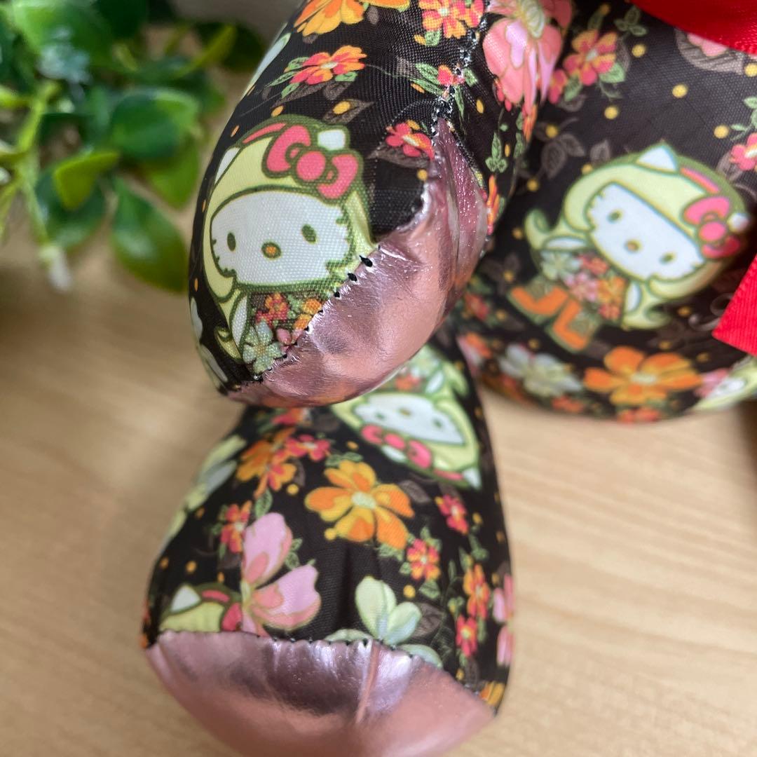 サンリオ フルールキティ ぬいぐるみ 約30cm 花柄