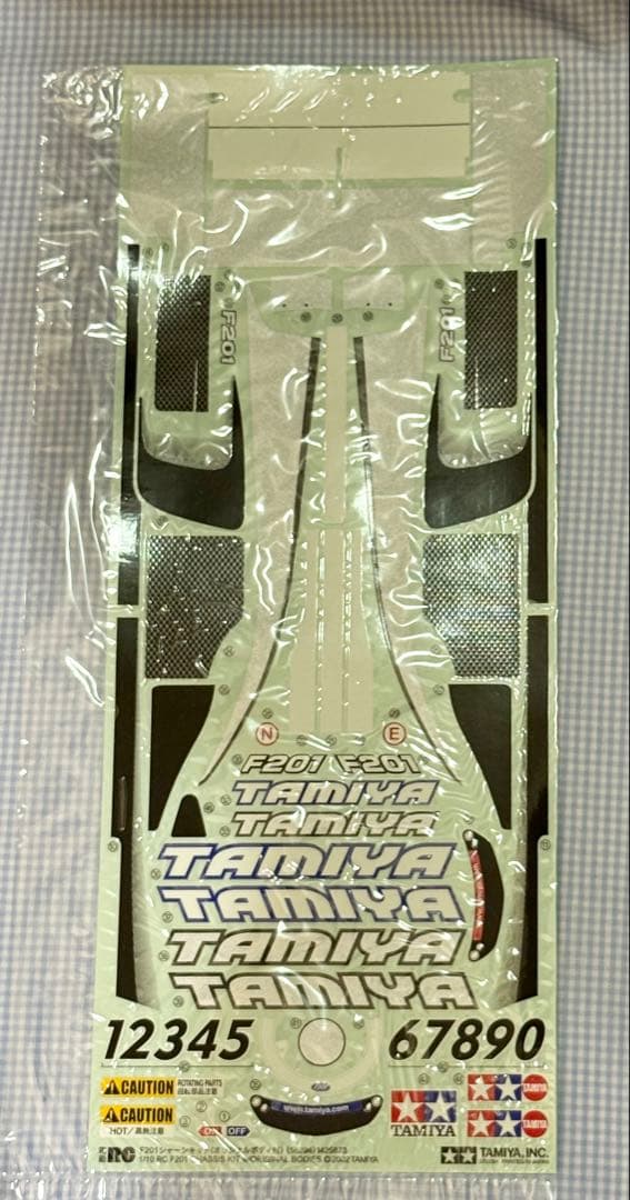 値下げ中★タミヤ★F201シャーシキット 電動RCフォーミュラ1レーシングカー