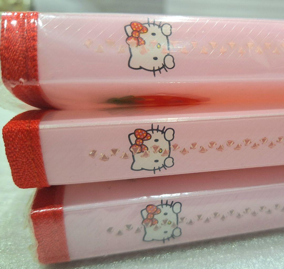 ハローキティ 2002 水玉リボン いちご 賞状ファイル セット レトロ 激レア