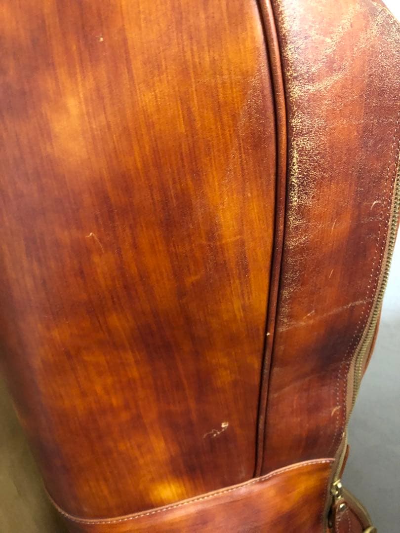 としゆき　超希少　最高級本革キャディバッグ　ゴルフバッグ