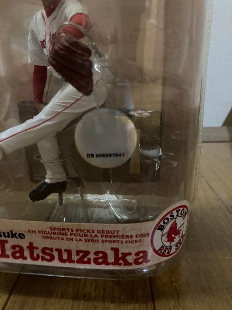 松坂大輔選手のバブル人形（レッドソックス）