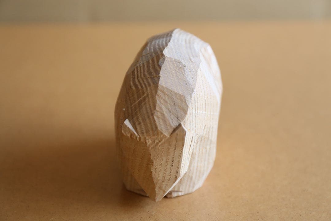 高野夕輝 木彫り熊 彫刻 木彫 オブジェ 作家 1