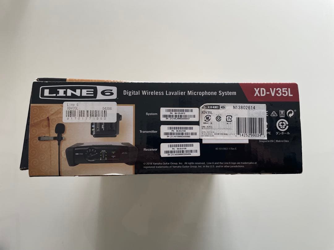 【kyoochin 】LINE6 XD-V35L デジタルワイヤレスマイク