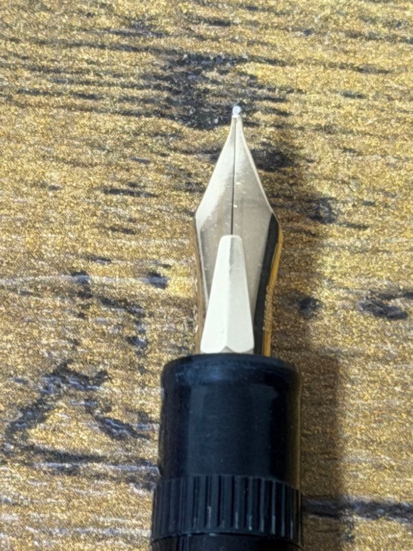 1980年製　初代　ジャスタス　14金　ゴールド　万年筆　パイロット　嵌合式　M