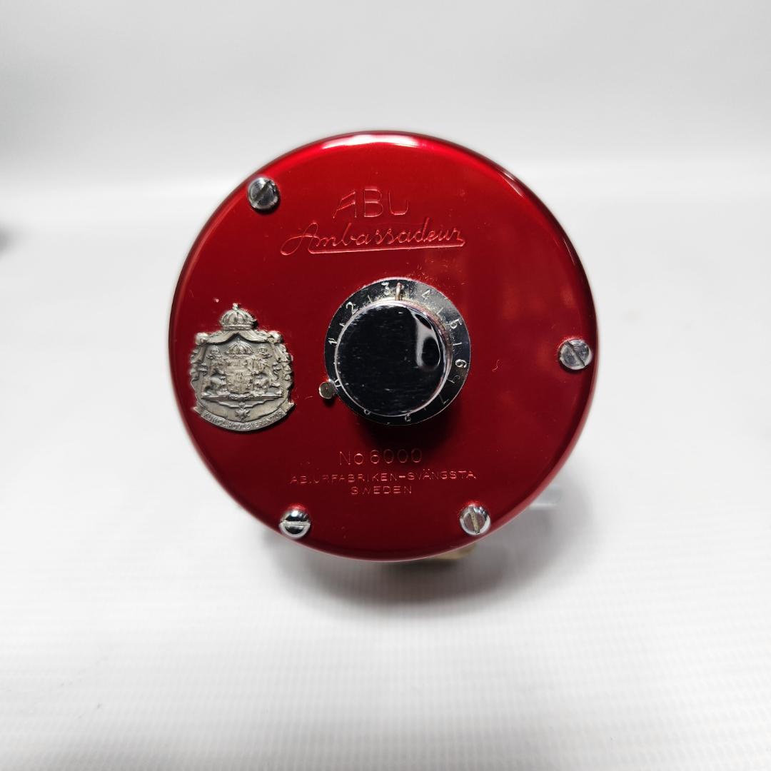 Ambassadeur 6000 リール 赤