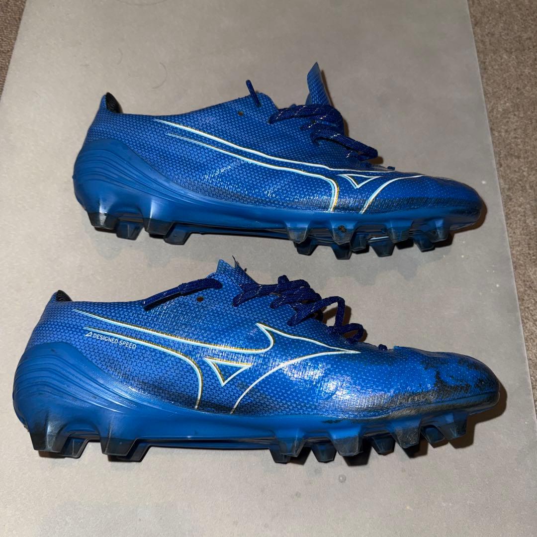 サッカースパイクミズノアルファ25.5トップモデル