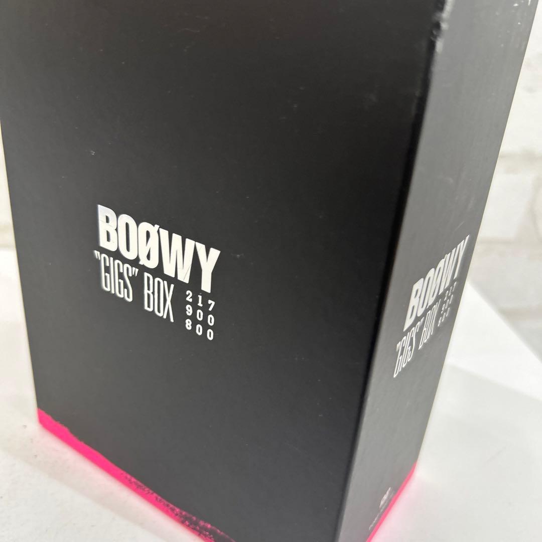 【限定】BOOWY DVD 8枚セット 限定豪華BOX 完