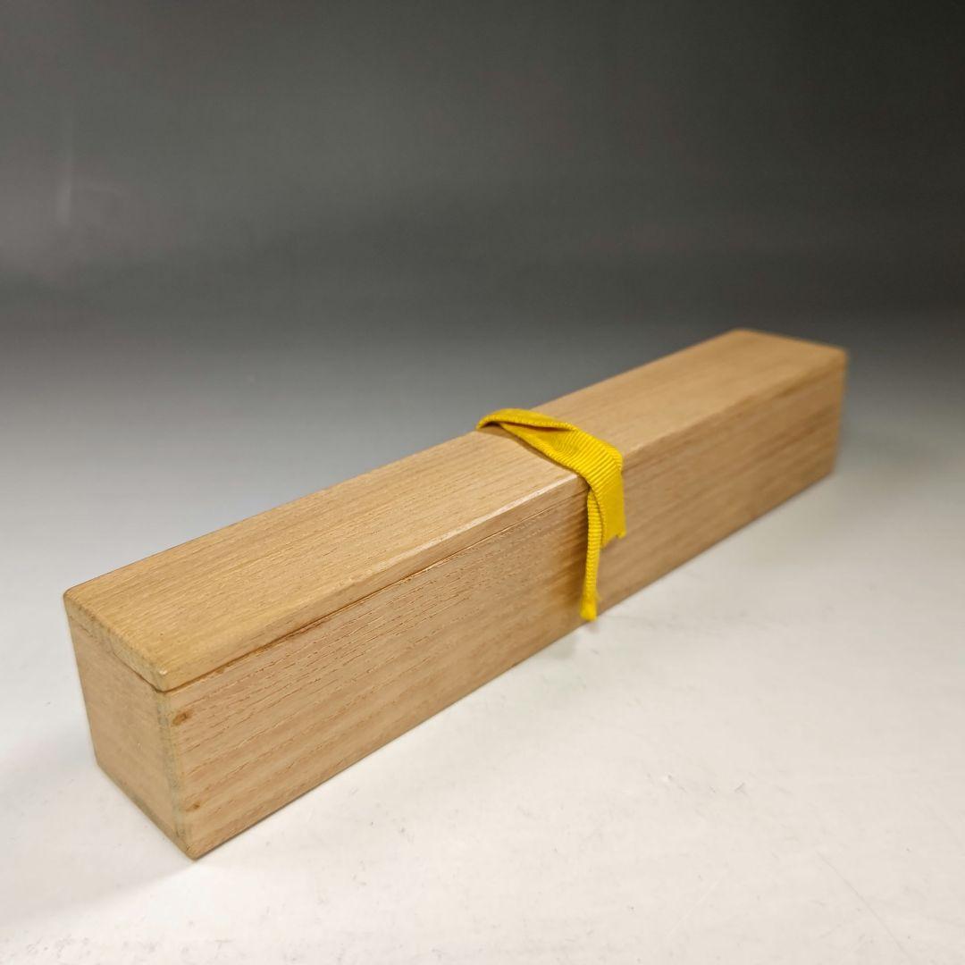 イ710 竹茶杓『小田雪窓　極箱　銘　松寿』『下削　西川宗悦』茶道具