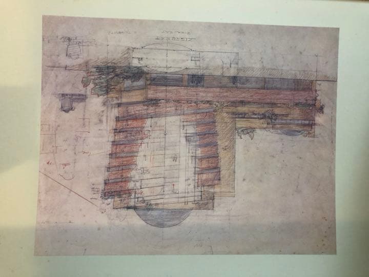 [日本版限定400部！！] フランク・ロイド・ライト建築透視図集2巻