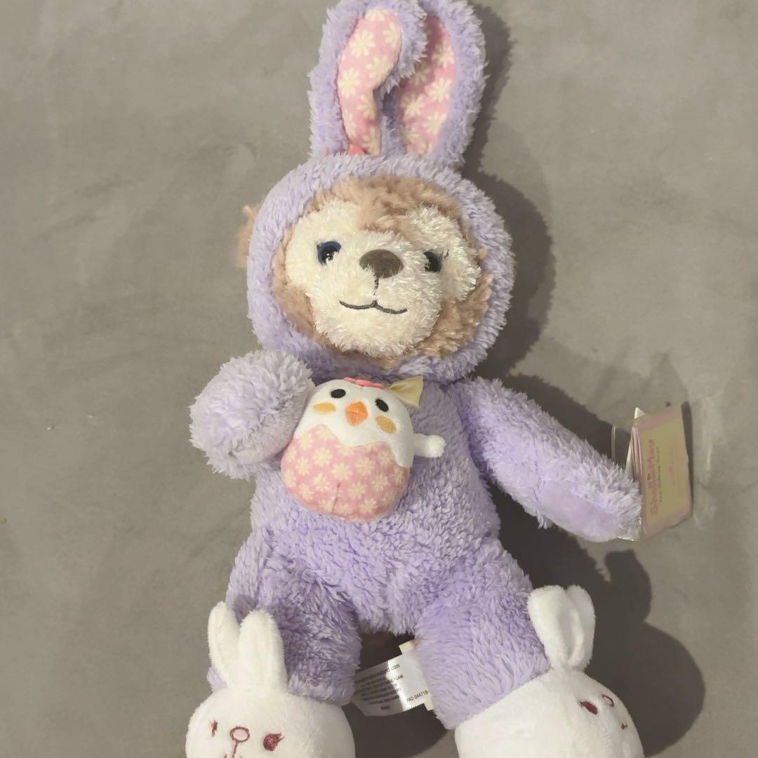 香港ディズニー ダッフィーフレンズ イースター SS ぬいぐるみ 2019