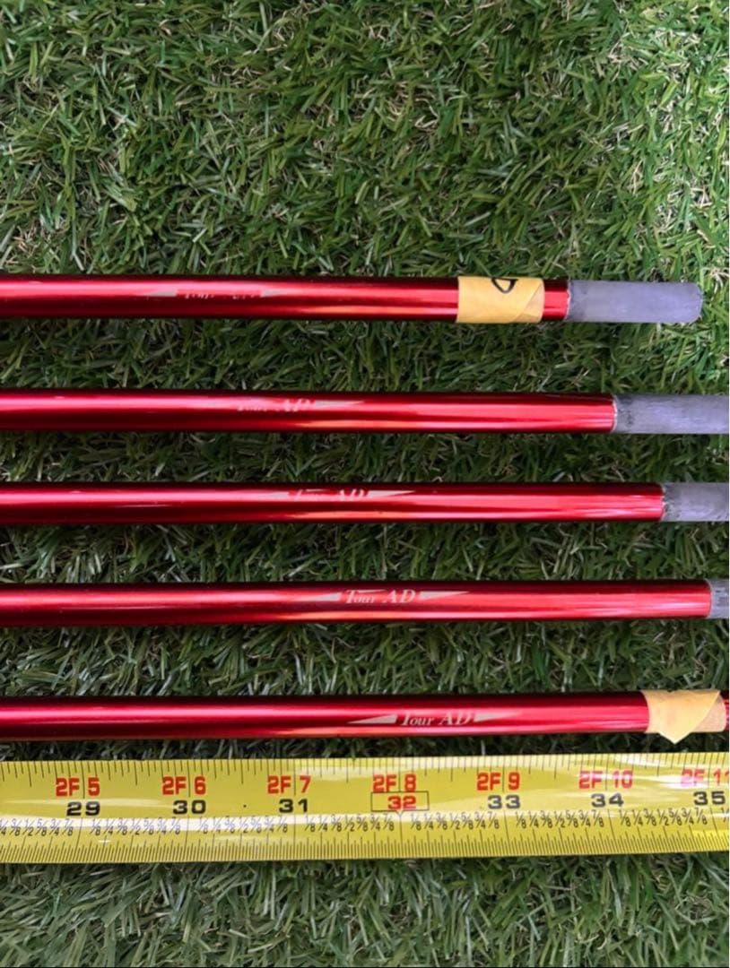 ツアーAD　AD-105 X フレックス　6-PW　アイアン用　5本