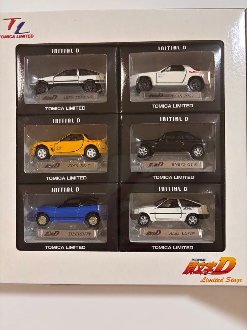 頭文字D トミカリミテッド 6台セット