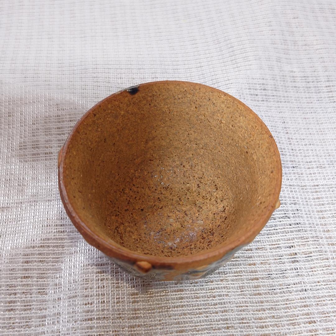 165 山本教行　ぐい呑 岩井窯　鳥取県（共箱あり・美品）