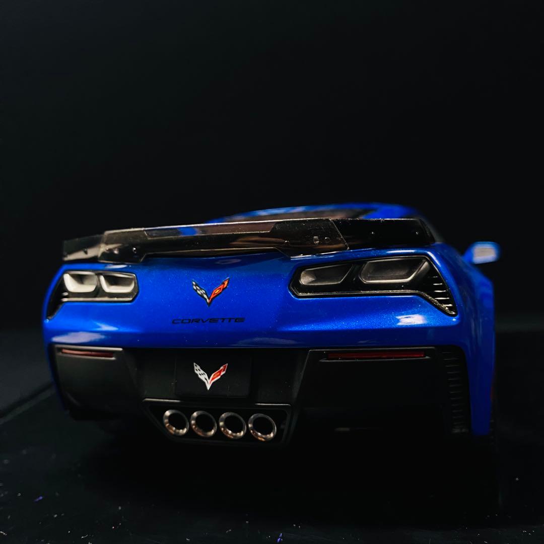 AUTOart 1/18 シボレー コルベット (C7) Z06 (ブルー)