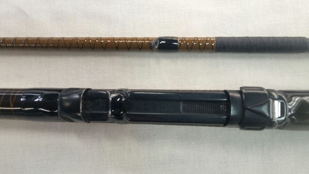 値下げしました　ヘチ竿2本セット　NFT・翔新堤240& シマノ・青波巧21