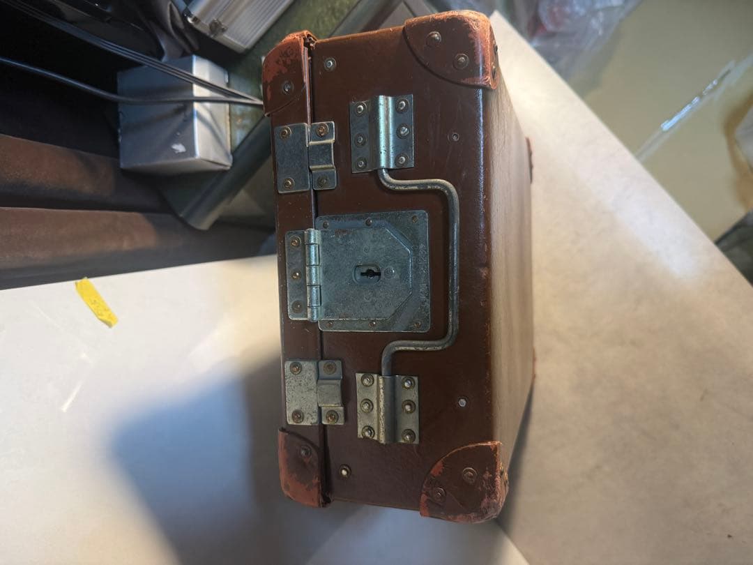 昭和郵政 通信事務用運搬ケース 当時物 現状品 希少　トランクケース　昭和レトロ