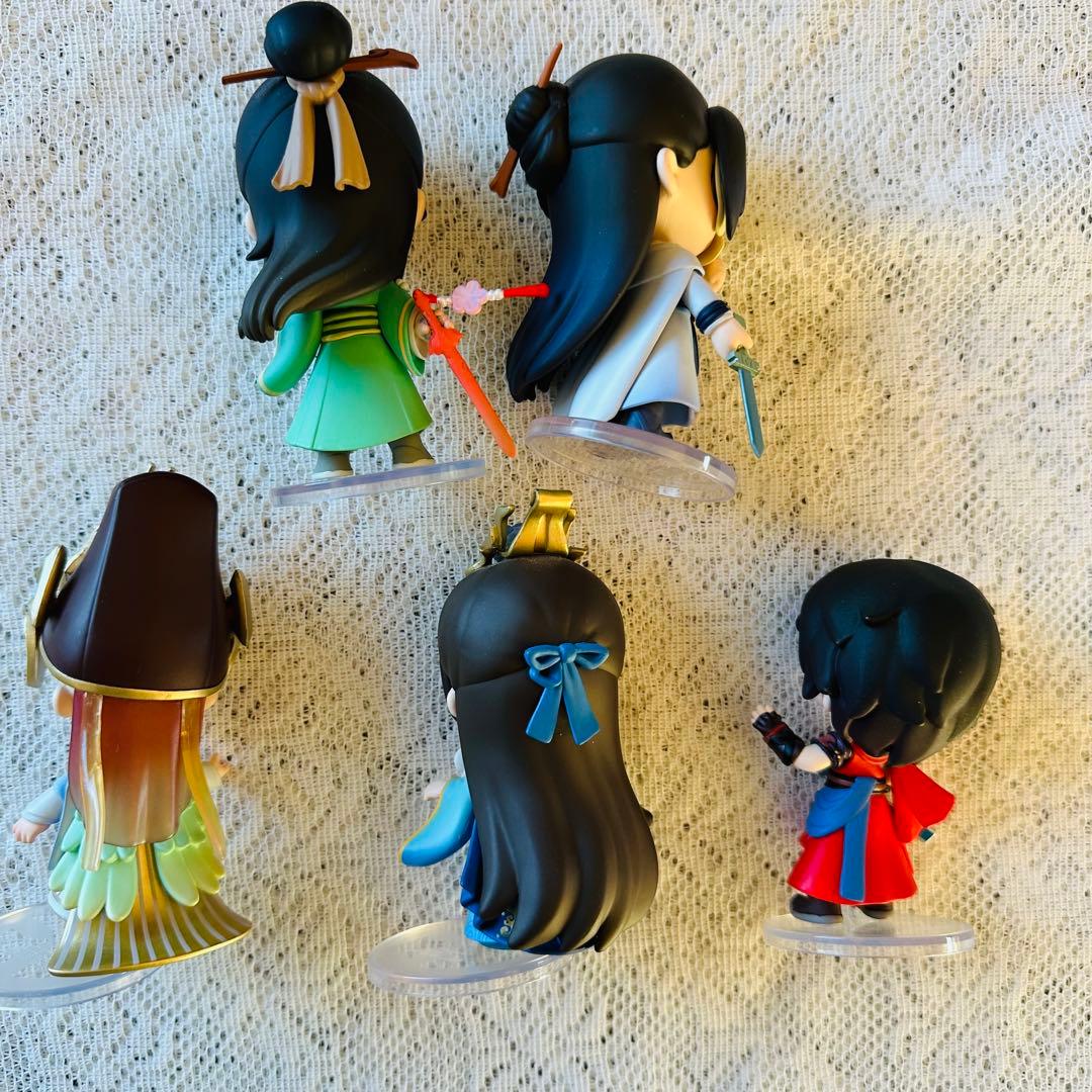 少年歌行　フィギュア5点セット　蕭瑟 雷无桀　無心 李寒衣 赵玉真 リ・ホンイ