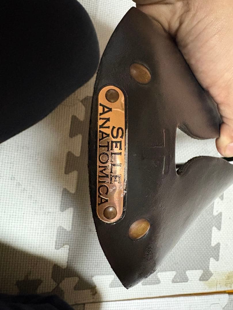 SELLE ANATOMICA レザーサドル　ブラック