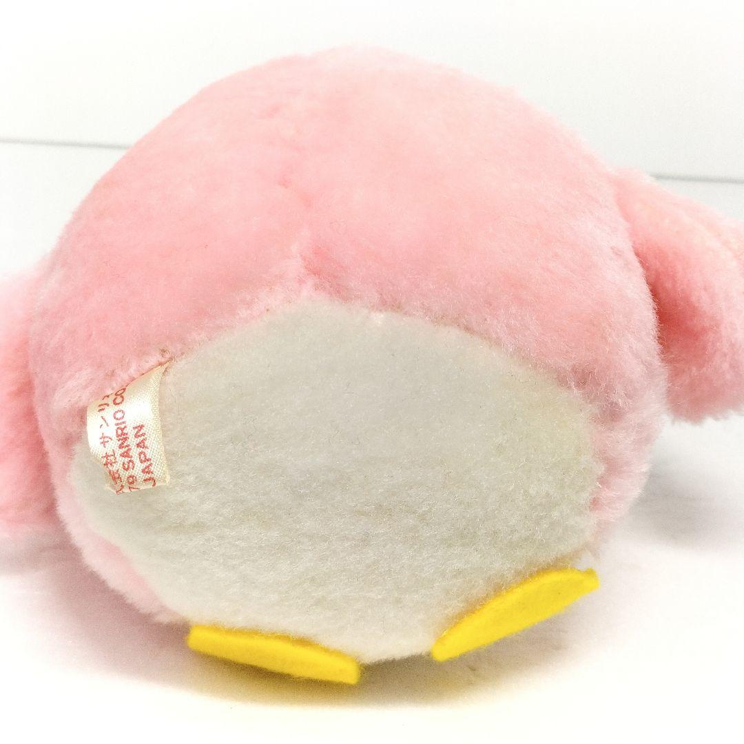 レア 当時物 1979年 サンリオ タキシードサム ピンク ぬいぐるみ 日本製