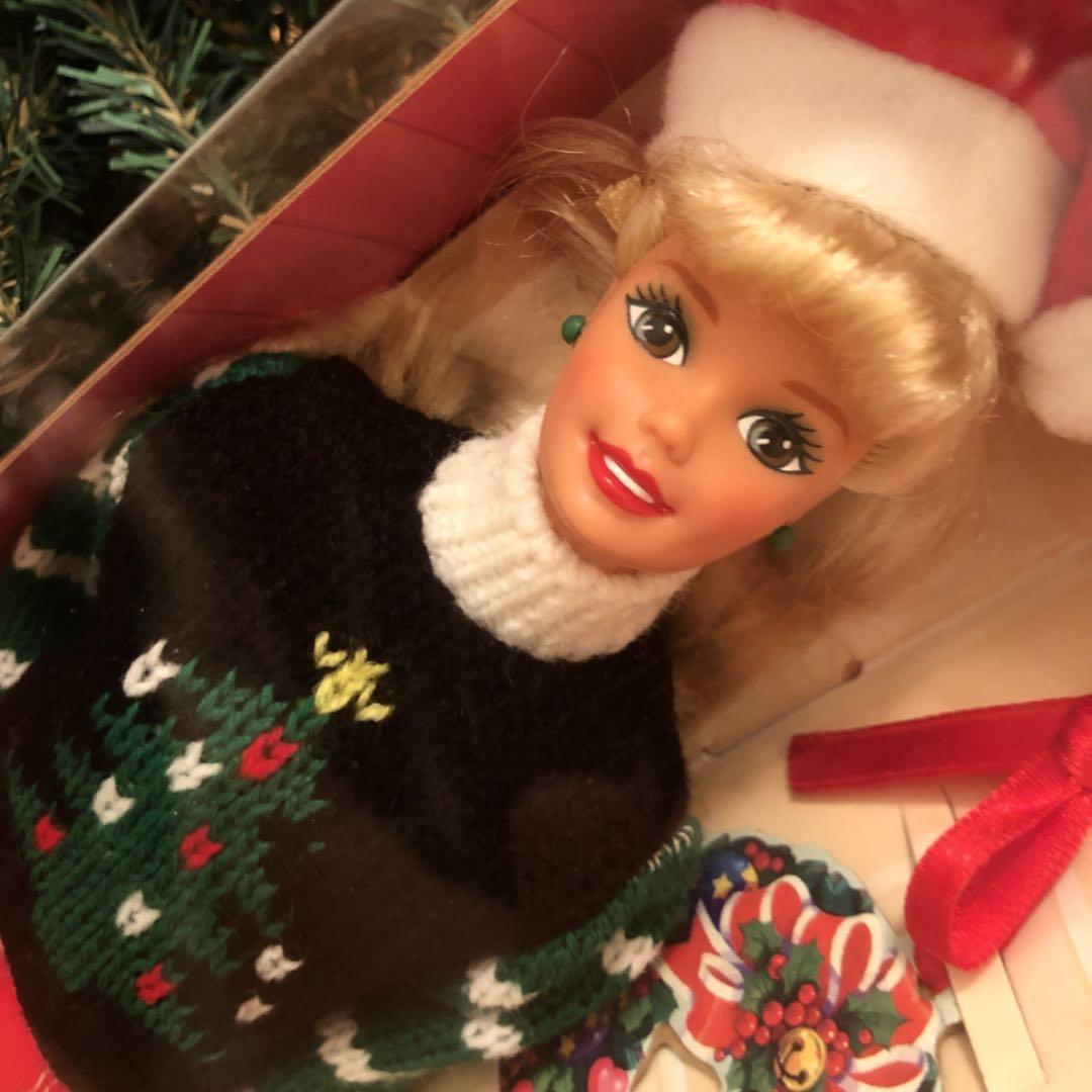 ヴィンテージ バービー人形　クリスマス　ホリディ