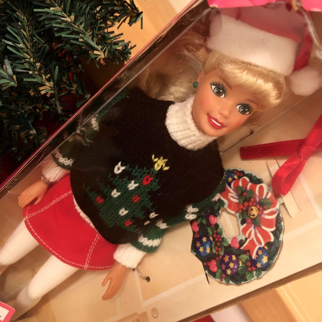 ヴィンテージ バービー人形　クリスマス　ホリディ