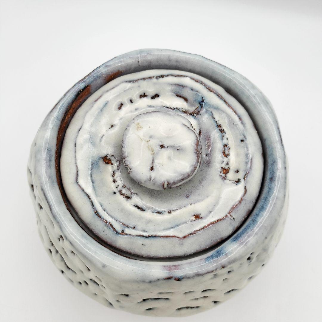 761　水指　白萩　鬼萩水指　宇田川聖谷　茶道具　茶道　古物