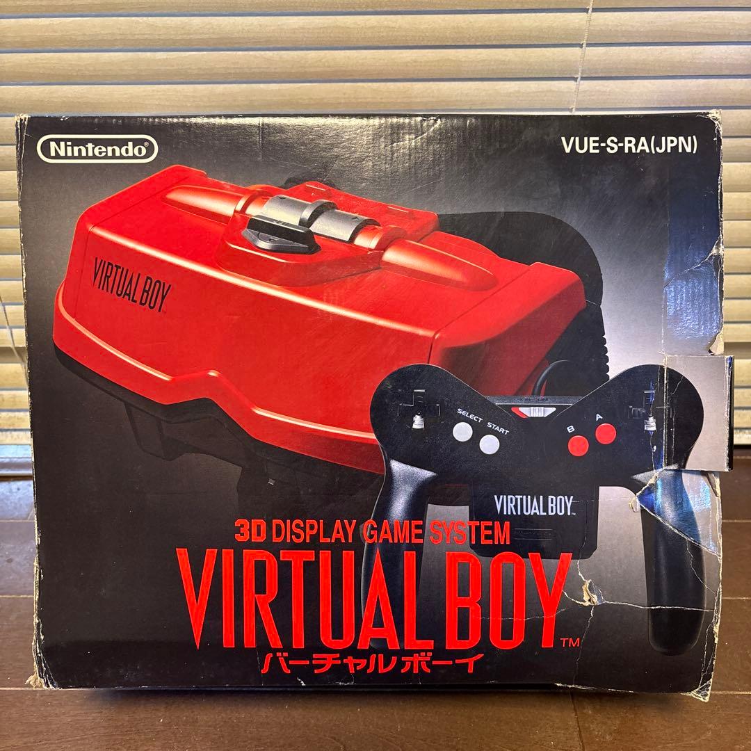 任天堂　バーチャルボーイ　ジャンク　説明書付き　レッドアラーム