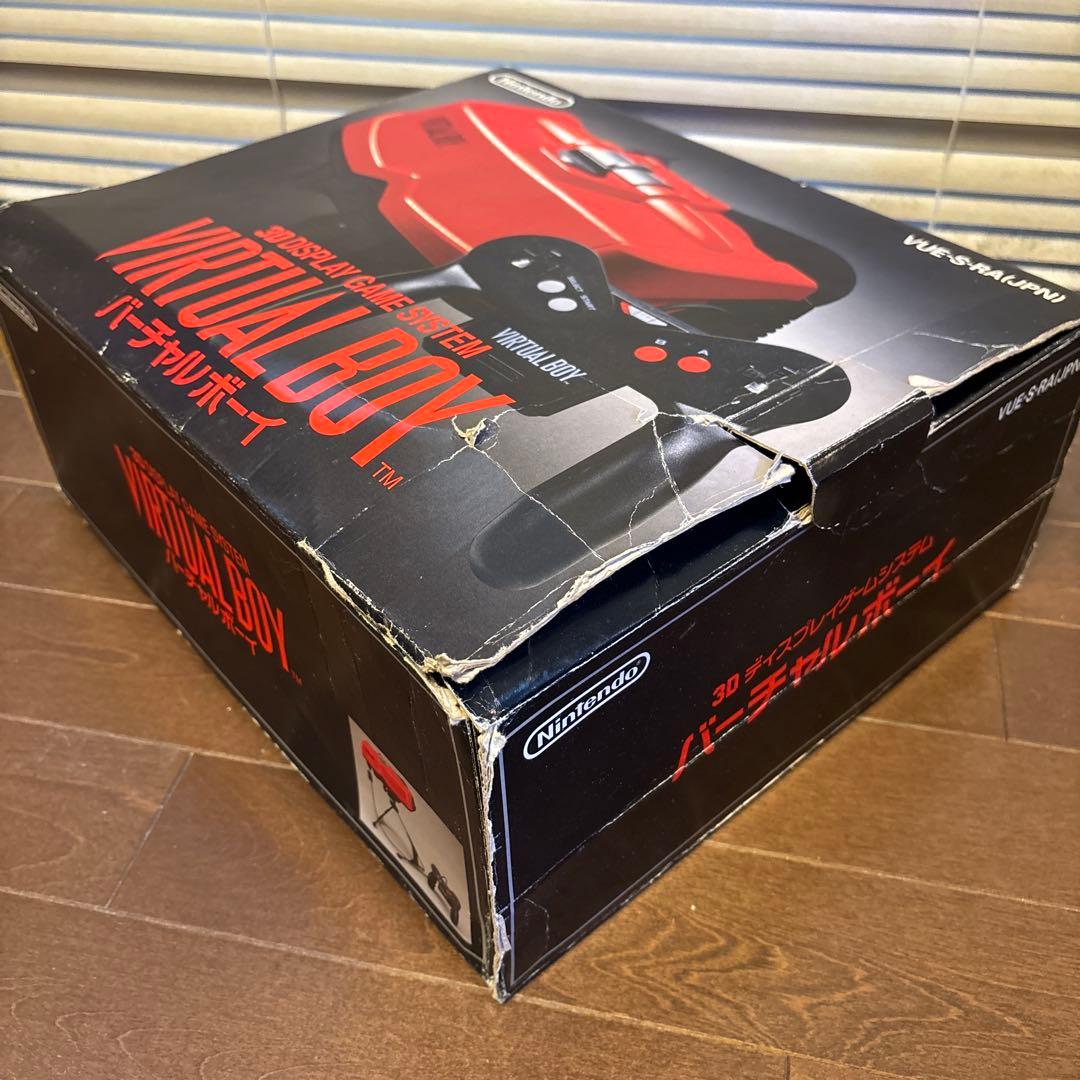任天堂　バーチャルボーイ　ジャンク　説明書付き　レッドアラーム