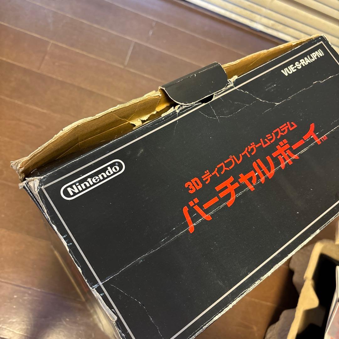任天堂　バーチャルボーイ　ジャンク　説明書付き　レッドアラーム