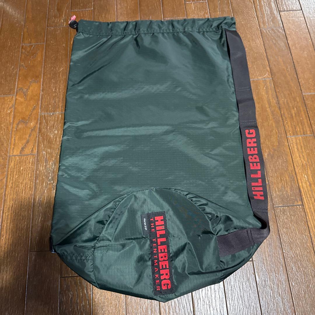 ヒルバーグ　ケロン3GTテント&フットプリントセット　グリーン　新品未使用