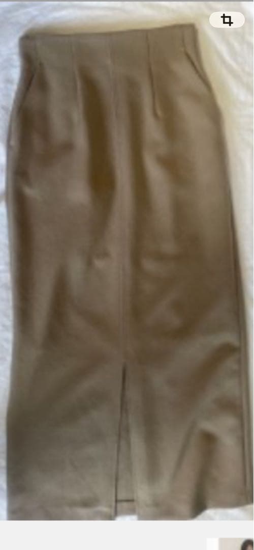 天然美月直筆サイン入りチェキ＋スカート