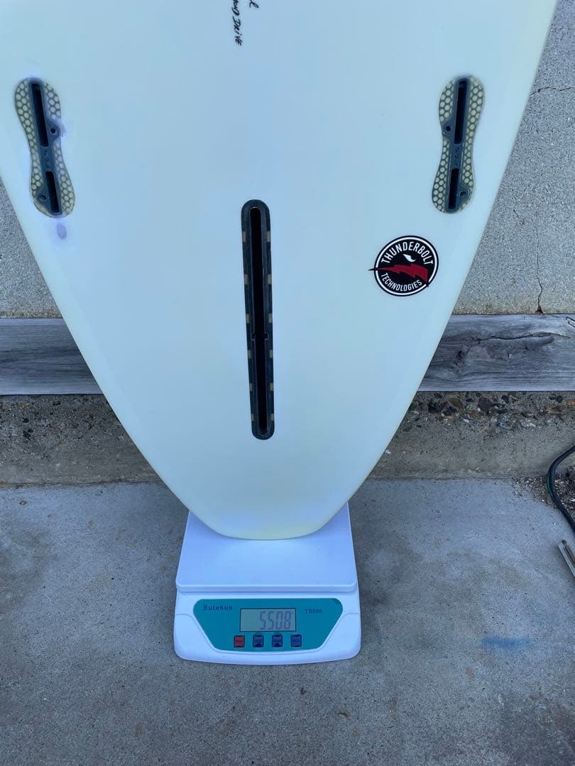 TOLHURST ロングボード HI ホワイト　ダイヤモンドドライブ