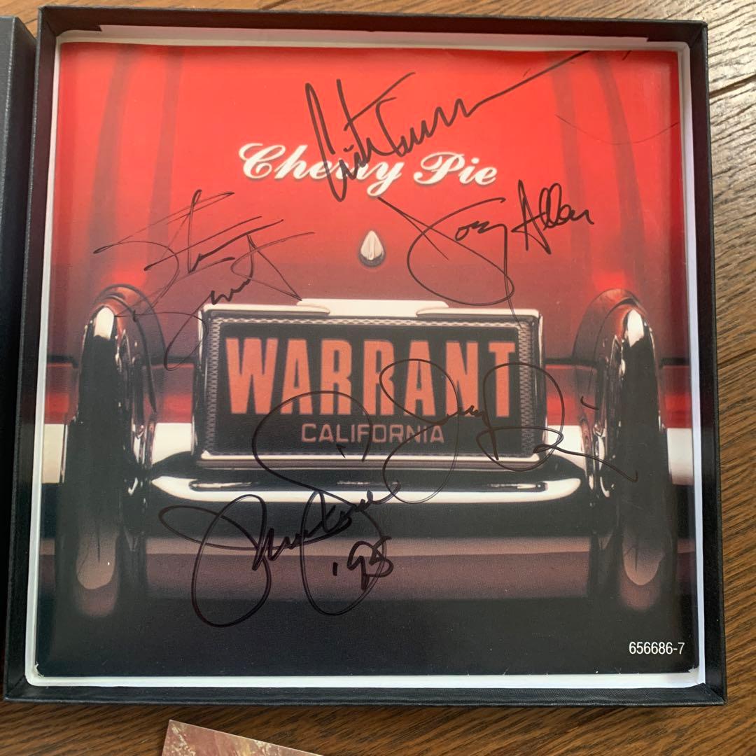 WARRANT CHERRY PIE 限定Box サイン入り　貴重品