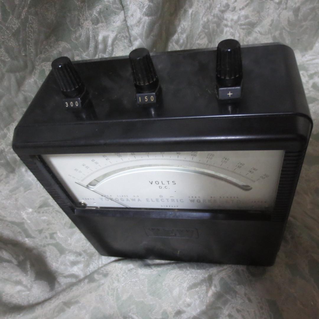 横河電機 電圧計◆YEW　YOKOGAWA ELECTRIC　S-8266P◆9